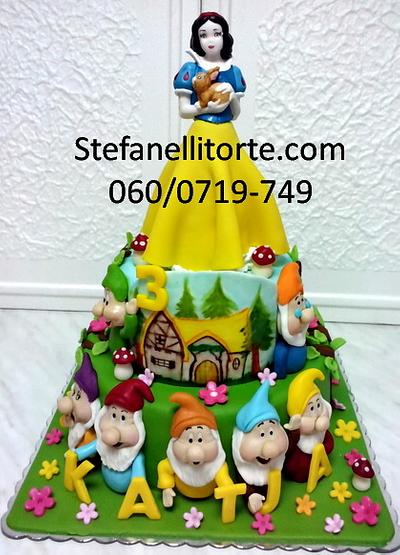 snow white and seven dwarfs cake - Cake by stefanelli torte