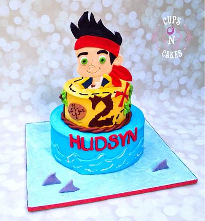 Jake & the Neverland Pirates  - Cake by Cups-N-Cakes 