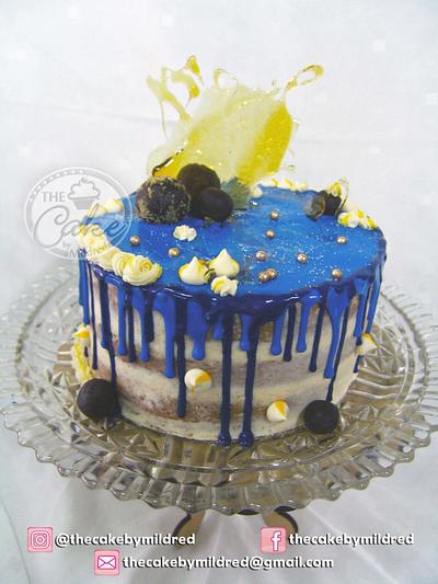 Blue - Cake by TheCake by Mildred