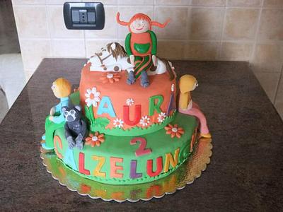 Pippi Longstocking cake - Cake by Marilena