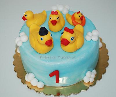 ducks cake - Cake by katarina139