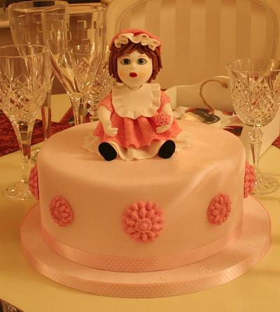 Porcelain Doll Birthday Cake - Cake by Kickshaw Cakes