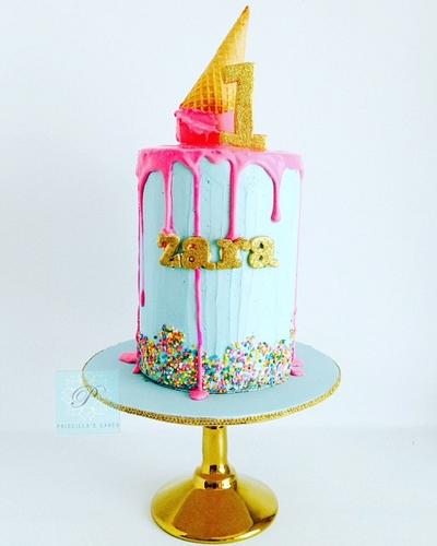 Zara's birthday cake - Cake by Priscilla's Cakes