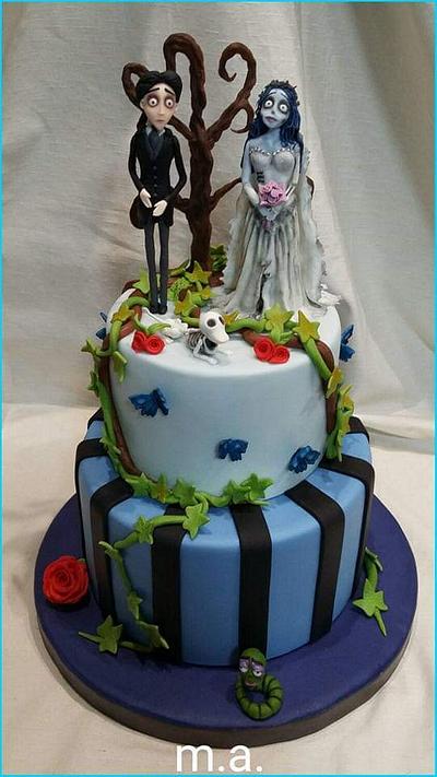 the corpse bride cake - Cake by Isabel