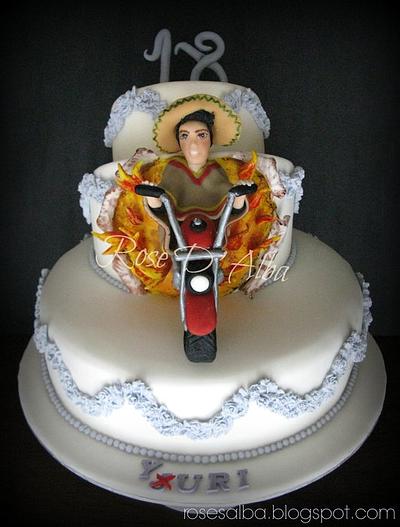 An original birthday - Cake by Rose D' Alba cake designer