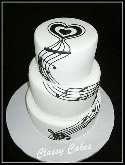 cake-and-musical-wedding-cake-2 - Bakealous