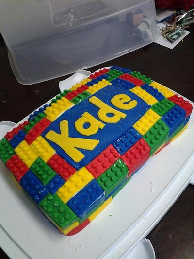 Lego - Cake by Amanda