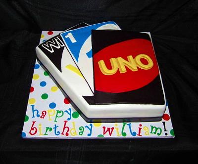 Uno Cake - Cake by Cuteology Cakes 