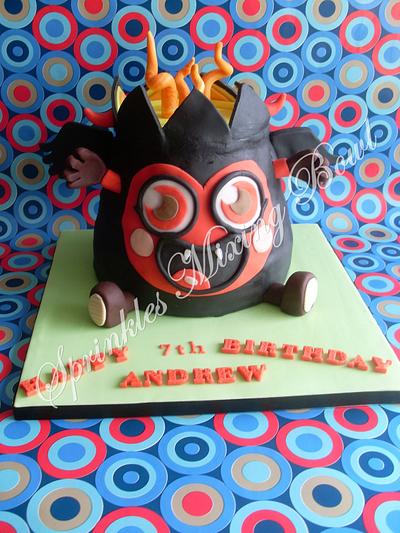 3D Moshi Monster - Cake by Sprinkles Mixing Bowl - Jayne Nixon