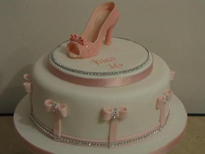 Shoe cake - Cake by Natalie Wells