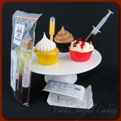 Pathology specimen cupcakes - Cake by Vikki Joyful Cakes