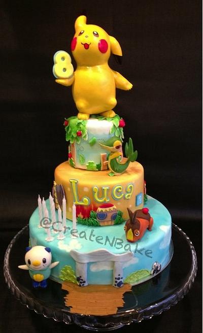 Pokemon cake  - Cake by CreateNBake