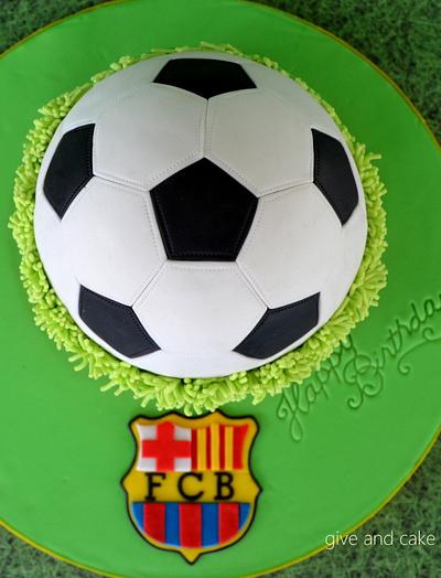 Forca Barca!  - Cake by giveandcake