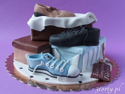 A set of shoes - Cake by 3torty