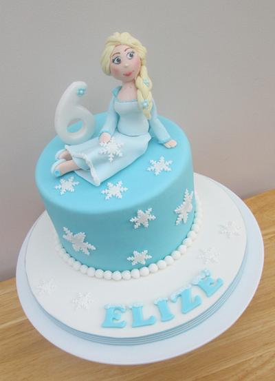 Frozen themed Elsa Cake - Cake by The Buttercream Pantry