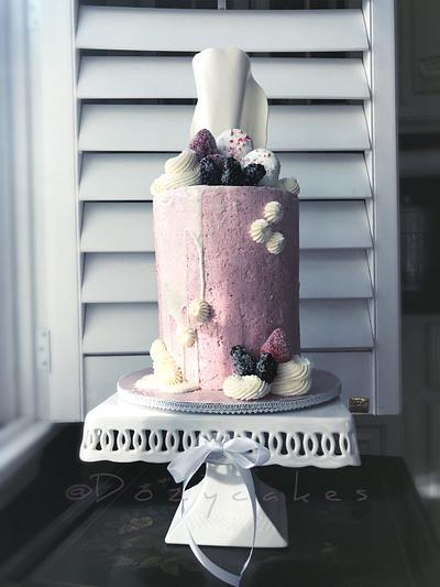 Double Barrel Berries and Drip - Cake by Dozycakes