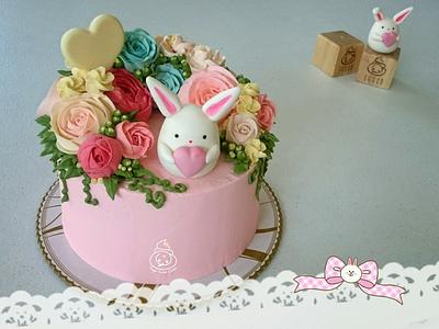 Bunny Cake - Cake by Sugar Snake Cake