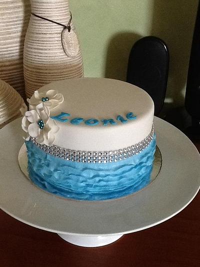 quick 6" Birthday cake  - Cake by Kim Jury