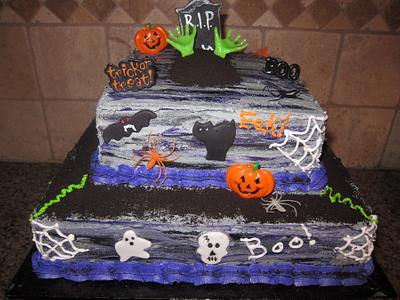 Halloween Cake - Cake by vkylyn