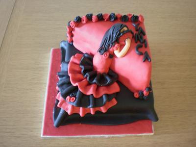 Spanish Dancer Cake - Cake by Barbora Cakes