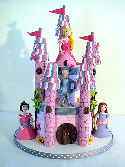 Princess Castle Cake - Cake by chefsam