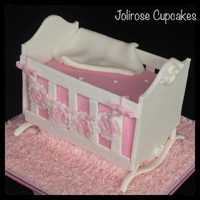 Crib cake - Cake by Jolirose Cake Shop