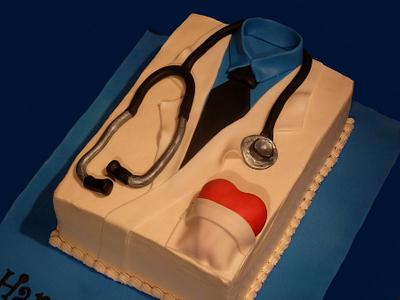 Cardiologist Cake - Cake by cakemomma1979