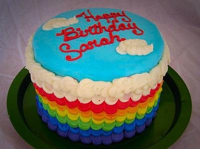 Rainbow in the Clouds - Cake by Wendy Army