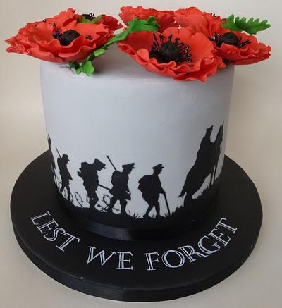 Lest we forget - Cake by Nonie's