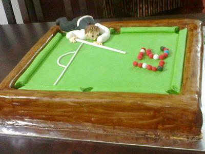 pool table - Cake by dill