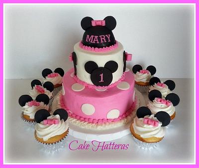 Mary's Minnie Mouse - Cake by Donna Tokazowski- Cake Hatteras, Martinsburg WV