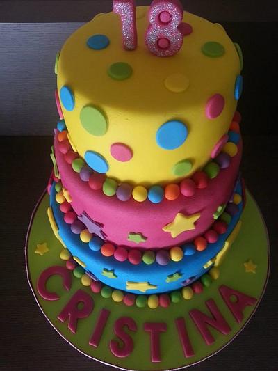 Confetti Cake - Cake by ChiquiCakes