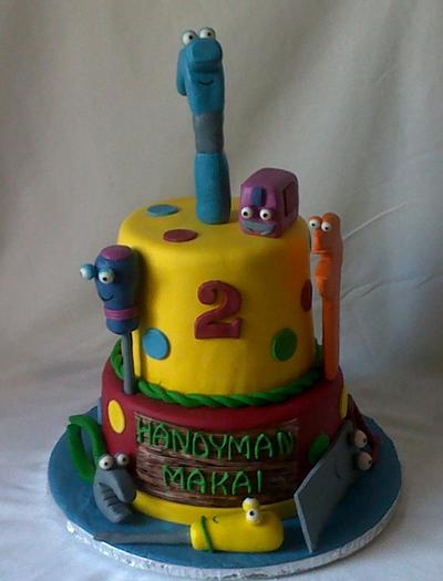 Handy Manny Themed Cake  - Cake by Zaafirah Adams  - Zee's Cake Corner 