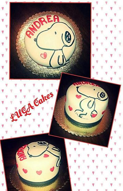 Snoopy cake - Cake by Luga Cakes