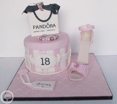 Pandora and Shoe - Cake by MicheleBakesCakes