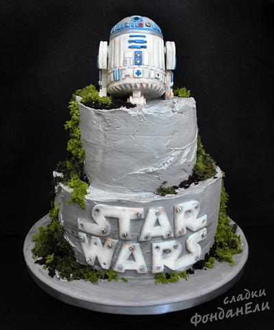 Star Wars - R2D2 - Cake by FondanEli