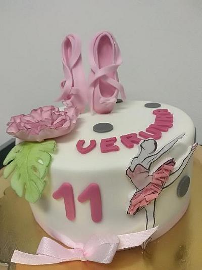Cake witch ballerine - Cake by MilenaSP