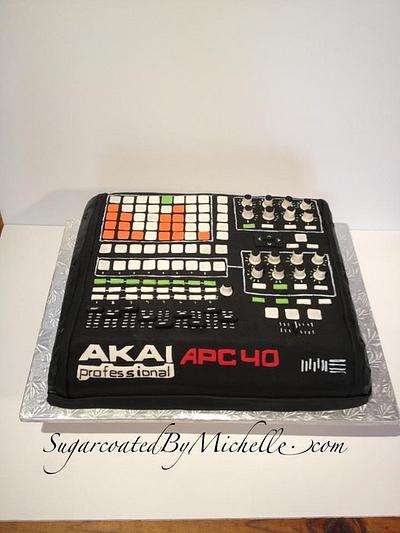DJ's sound board - Cake by Michelle 
