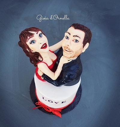 Ana & Cristian 💏 - Cake by Ornella Marchal 