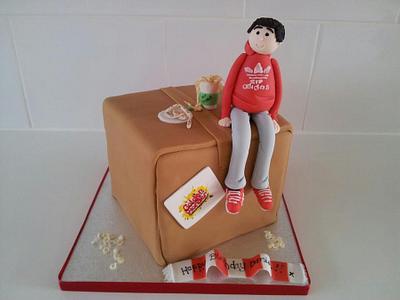 birthday boy - Cake by Kimberly Fletcher