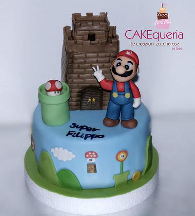Super Mario - Cake by CAKEqueria