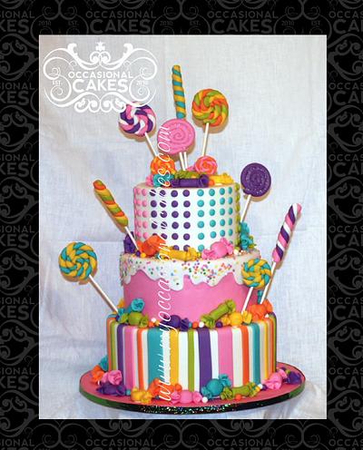 Candy Cake - Cake by Occasional Cakes