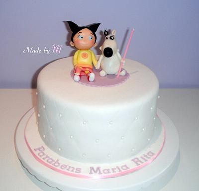 Loopdidoo and Petunia - Cake by Made by M
