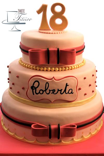 Roberta - Cake by Torte Titiioo