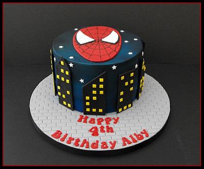 Spiderman Cake - Cake by Gill W