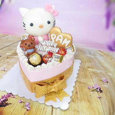 Hello Kitty - Cake by Sugar Snake Cake