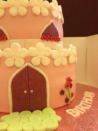 Fairy Castle Cake  - Cake by Tamaya Cakes Boutique 
