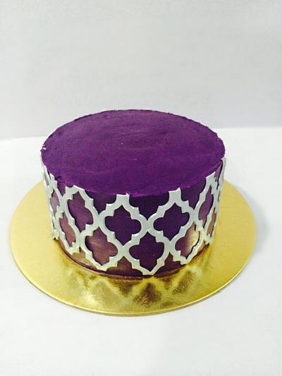 Violet Magic  - Cake by Signature Cake By Shweta