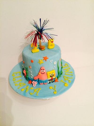 Cake SpongeBob!! - Cake by Nurisscupcakes
