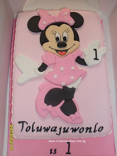 Minnie in pink - Cake by Xclusive